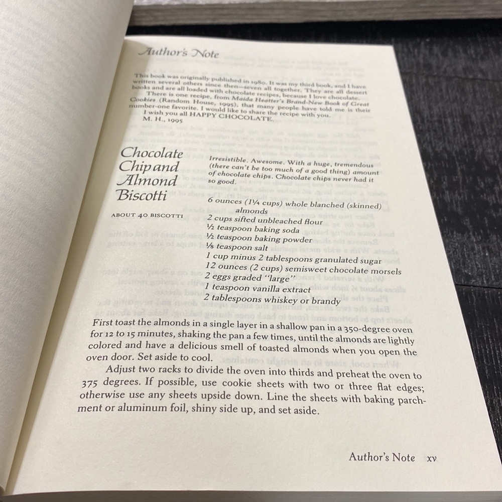 Maida Heatter's Vintage 1995 PB Book of Great Chocolate Desserts! - Picture 9 of 12